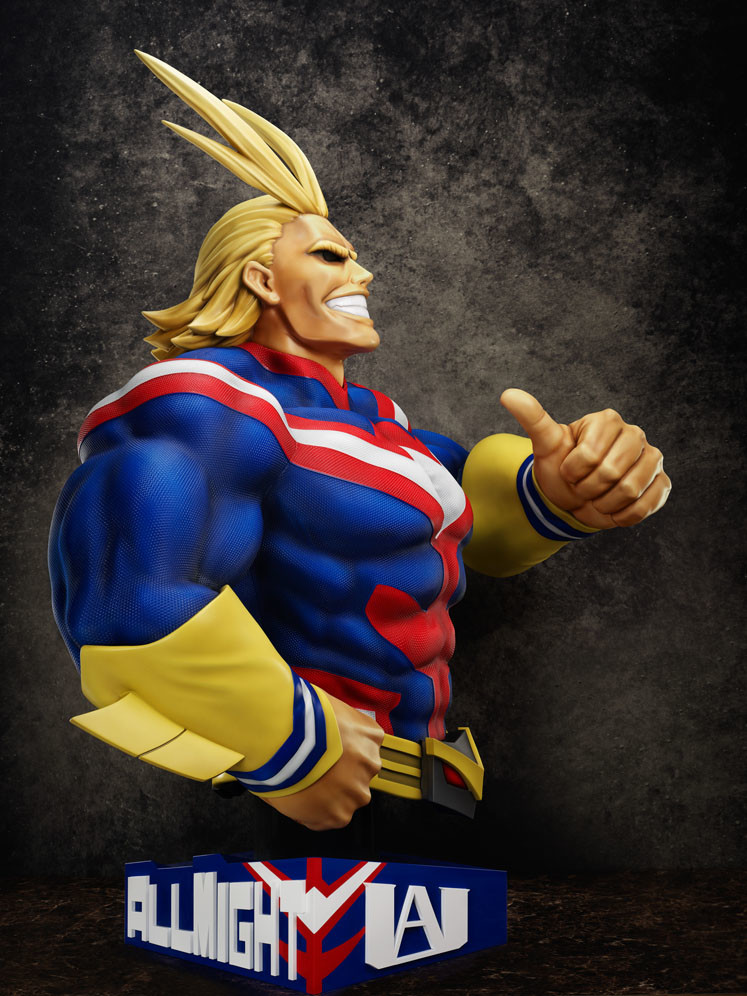 Boku no Hero Academia - All Might - Bust - F:Nex - 1/1 (FuRyu, Takara Tomy) photo 5