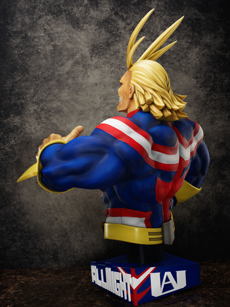 Boku no Hero Academia - All Might - Bust - F:Nex - 1/1 (FuRyu, Takara Tomy) photo 6