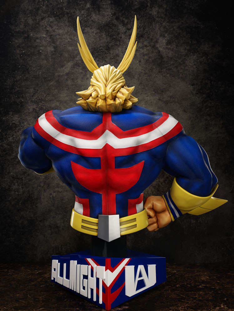 Boku no Hero Academia - All Might - Bust - F:Nex - 1/1 (FuRyu, Takara Tomy) photo 7