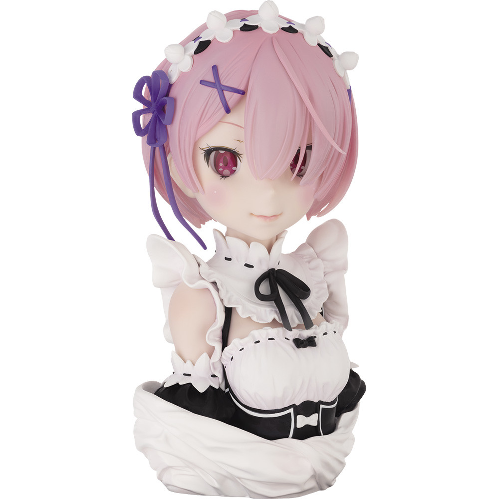 Re:Zero kara Hajimeru Isekai Seikatsu - Ram - ArtScale - Bust - Ichiban Kuji - Ichiban Kuji Re:Zero kara Hajimeru Isekai Seikatsu Yorokobi nasai, Ryoutenihana tte Yatsu yo  (A Prize) - 1/3 (Bandai Spirits) photo 4