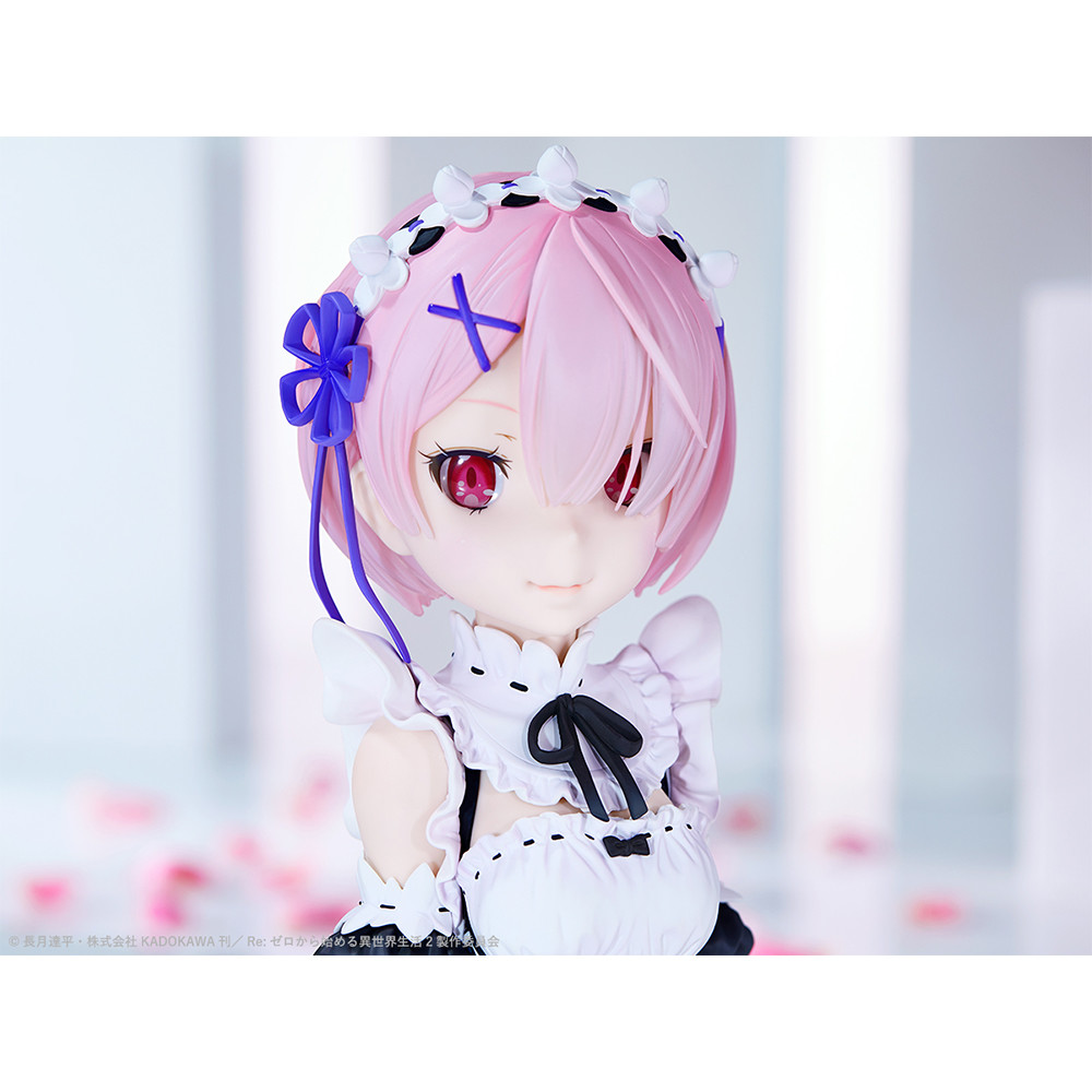 Re:Zero kara Hajimeru Isekai Seikatsu - Ram - ArtScale - Bust - Ichiban Kuji - Ichiban Kuji Re:Zero kara Hajimeru Isekai Seikatsu Yorokobi nasai, Ryoutenihana tte Yatsu yo  (A Prize) - 1/3 (Bandai Spirits) photo 6