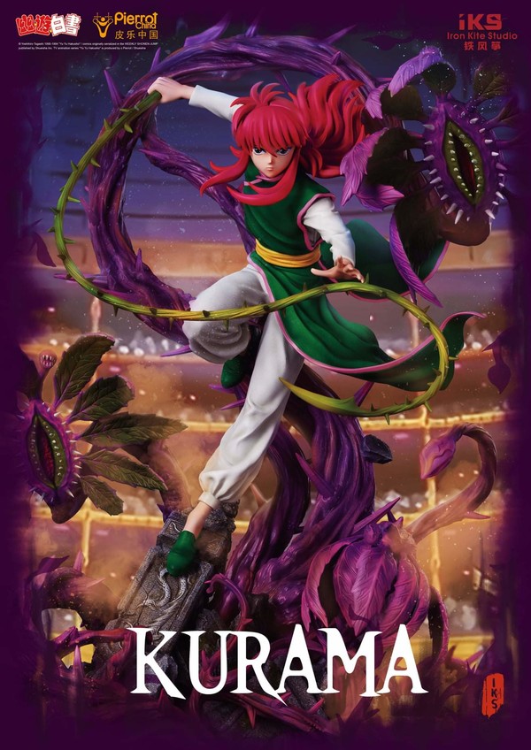 Yu Yu Hakusho - Kurama - 1/4 (Iron Kite Studio)