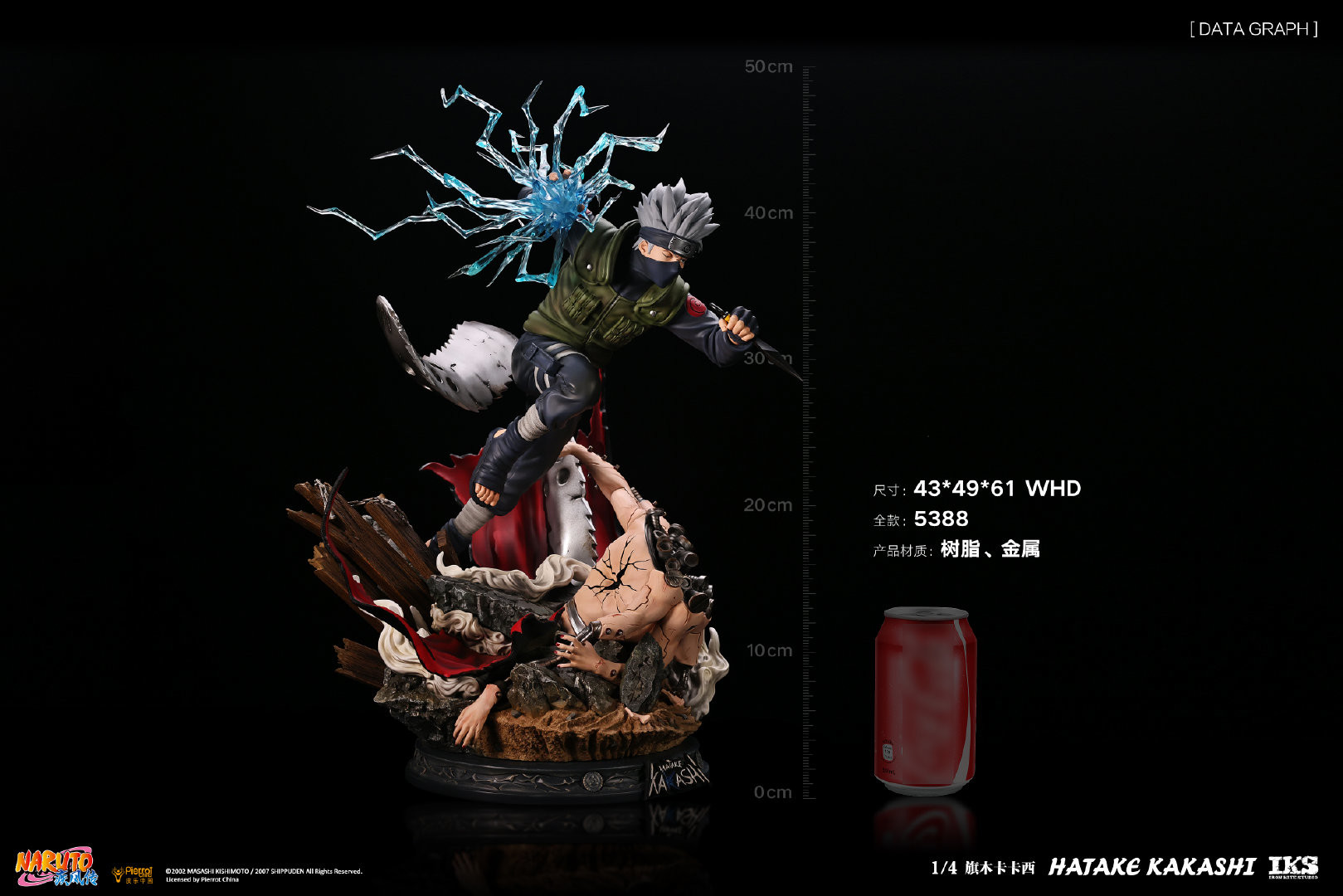 Naruto Shippuuden - Hatake Kakashi - 1/4 (Iron Kite Studio) photo 10