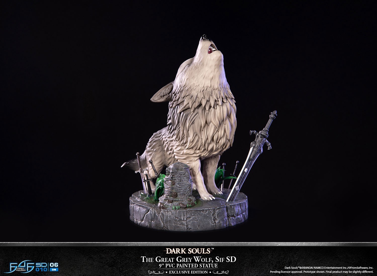 Dark Souls - Haiiro no Dai Ookami Sif - Dark Souls SD  (SD010|06DS) - Exclusive Edition (First 4 Figures) photo 3