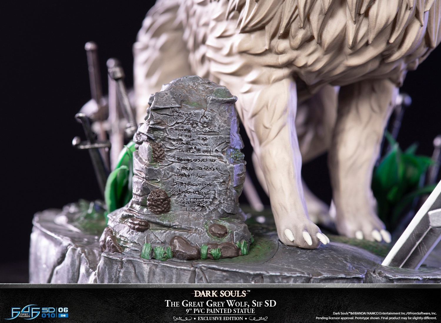 Dark Souls - Haiiro no Dai Ookami Sif - Dark Souls SD  (SD010|06DS) - Exclusive Edition (First 4 Figures) photo 4