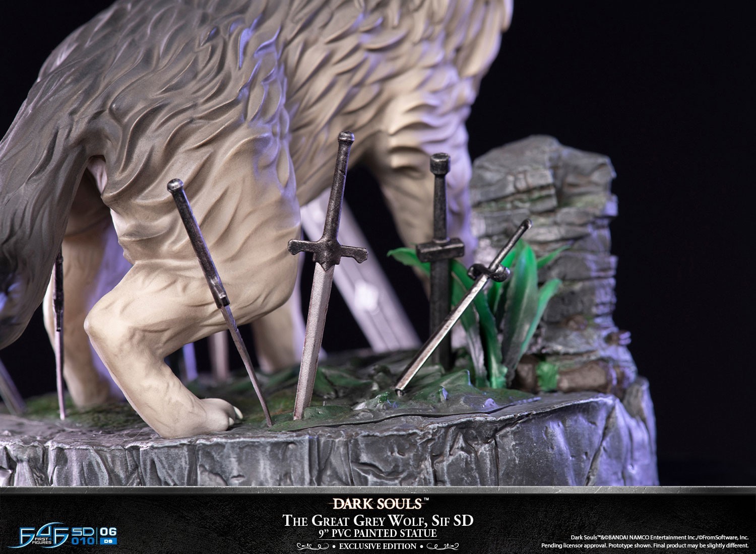 Dark Souls - Haiiro no Dai Ookami Sif - Dark Souls SD  (SD010|06DS) - Exclusive Edition (First 4 Figures) photo 6
