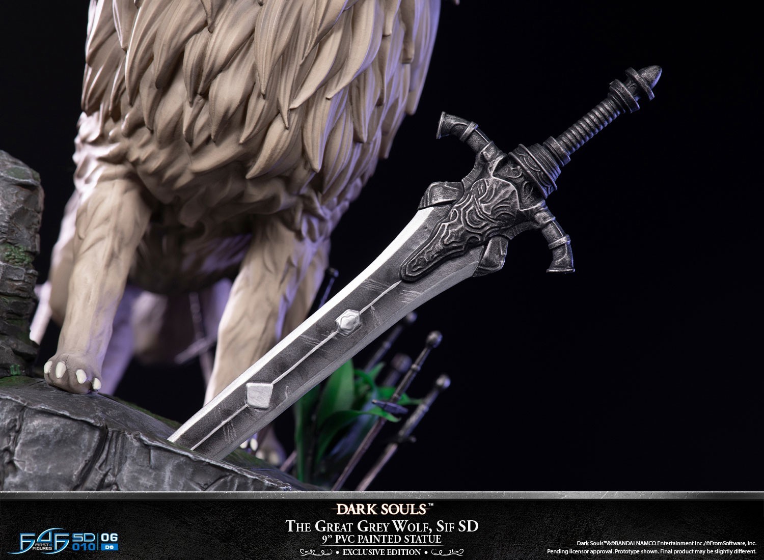 Dark Souls - Haiiro no Dai Ookami Sif - Dark Souls SD  (SD010|06DS) - Exclusive Edition (First 4 Figures) photo 7