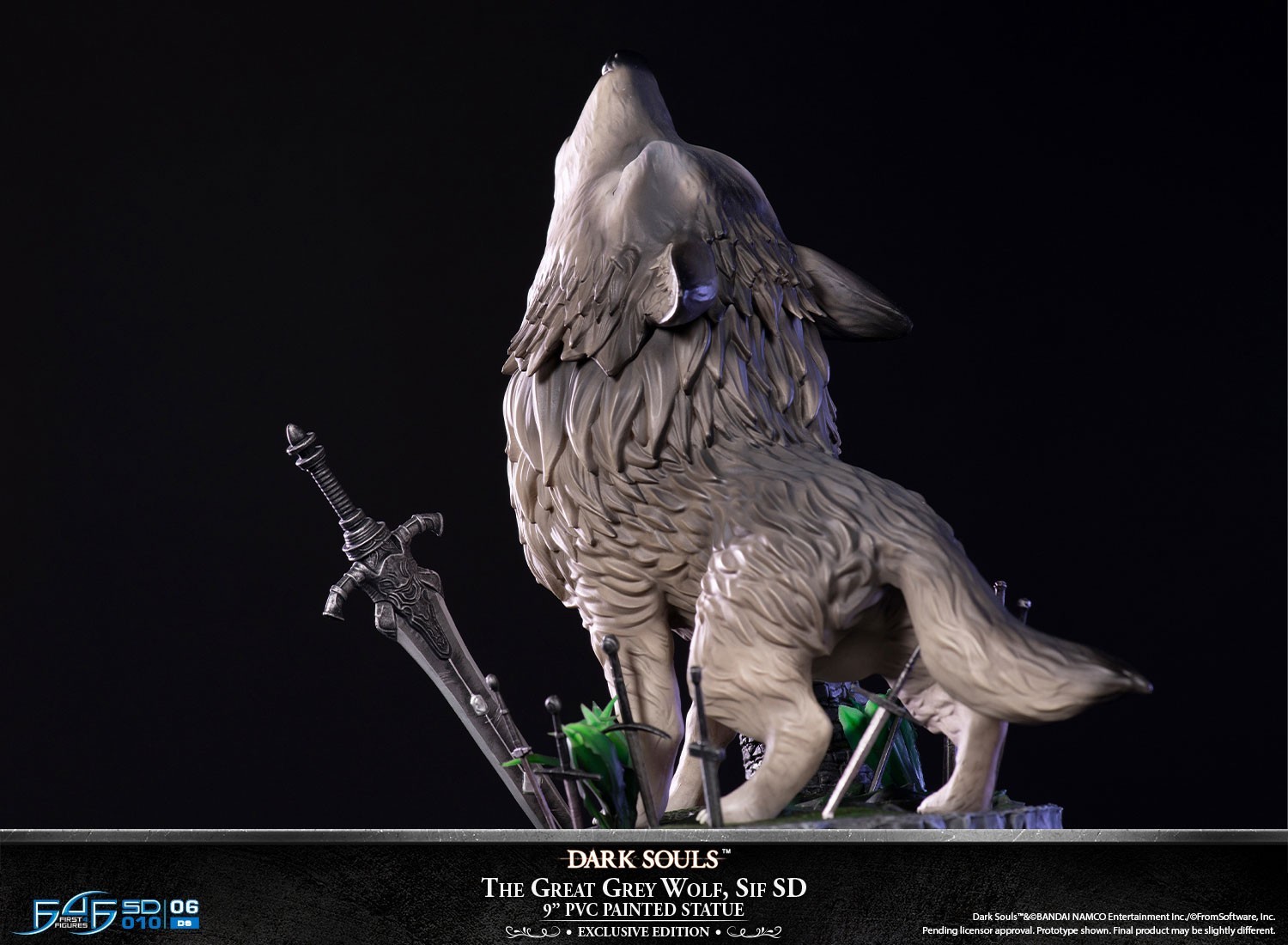 Dark Souls - Haiiro no Dai Ookami Sif - Dark Souls SD  (SD010|06DS) - Exclusive Edition (First 4 Figures) photo 8