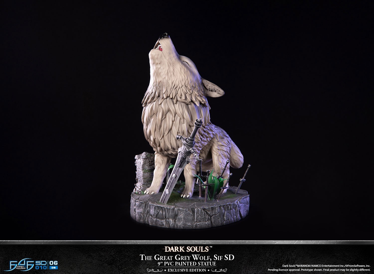 Dark Souls - Haiiro no Dai Ookami Sif - Dark Souls SD  (SD010|06DS) - Exclusive Edition (First 4 Figures) photo 10