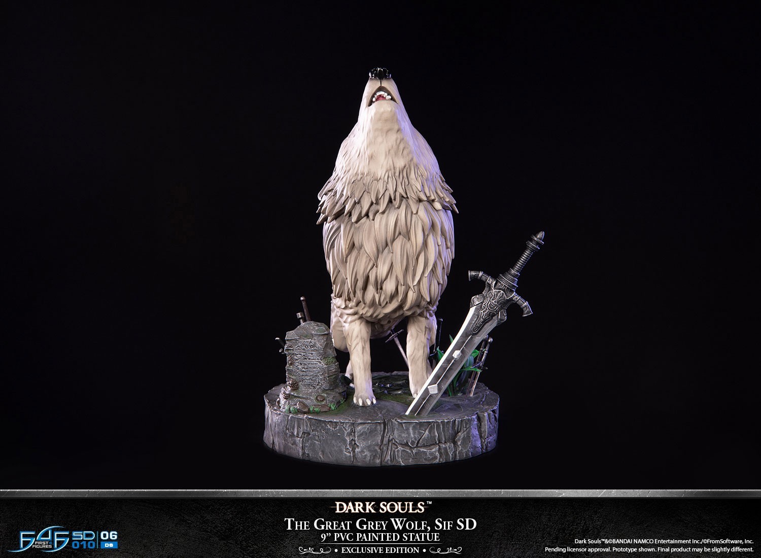 Dark Souls - Haiiro no Dai Ookami Sif - Dark Souls SD  (SD010|06DS) - Exclusive Edition (First 4 Figures) photo 11