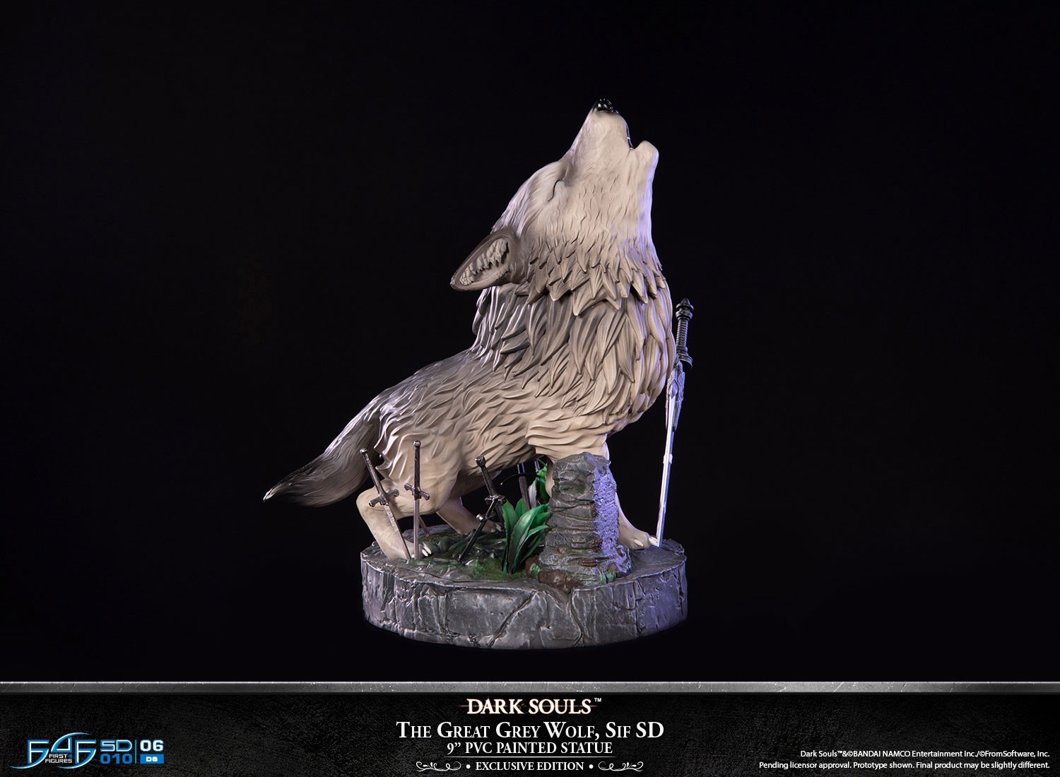 Dark Souls - Haiiro no Dai Ookami Sif - Dark Souls SD  (SD010|06DS) - Exclusive Edition (First 4 Figures) photo 13