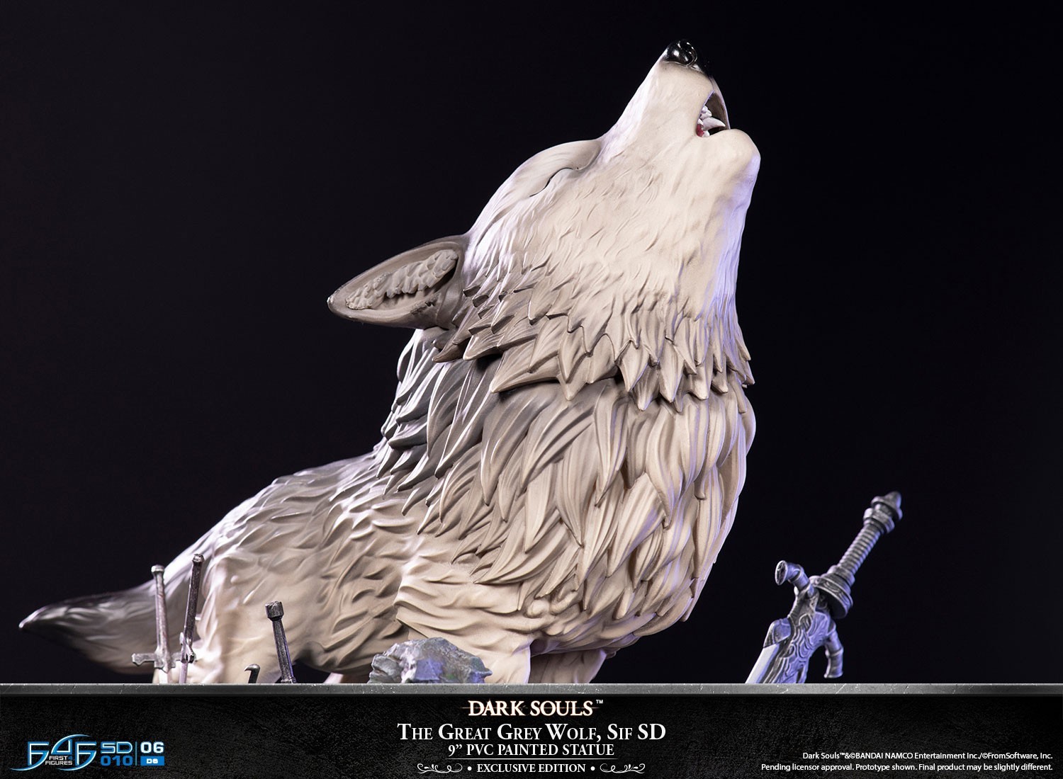 Dark Souls - Haiiro no Dai Ookami Sif - Dark Souls SD  (SD010|06DS) - Exclusive Edition (First 4 Figures) photo 15