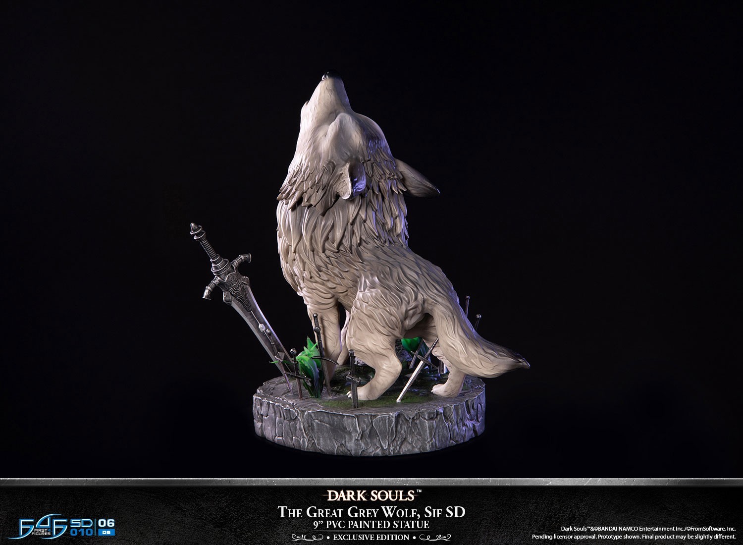 Dark Souls - Haiiro no Dai Ookami Sif - Dark Souls SD  (SD010|06DS) - Exclusive Edition (First 4 Figures) photo 16