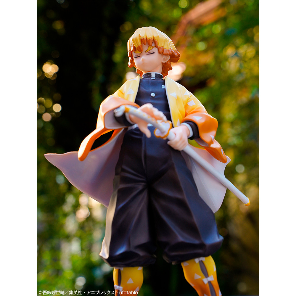 Kimetsu no Yaiba - Agatsuma Zenitsu - Ichiban Kuji - Ichiban Kuji Kimetsu no Yaiba ~Shi~ Dare Yori mo Kyoujin na Yaiba to Nare  (C Prize) (Bandai Spirits) photo 4