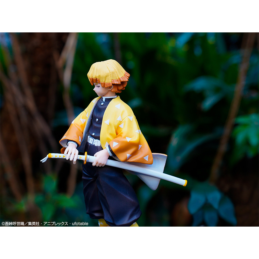 Kimetsu no Yaiba - Agatsuma Zenitsu - Ichiban Kuji - Ichiban Kuji Kimetsu no Yaiba ~Shi~ Dare Yori mo Kyoujin na Yaiba to Nare  (C Prize) (Bandai Spirits) photo 5