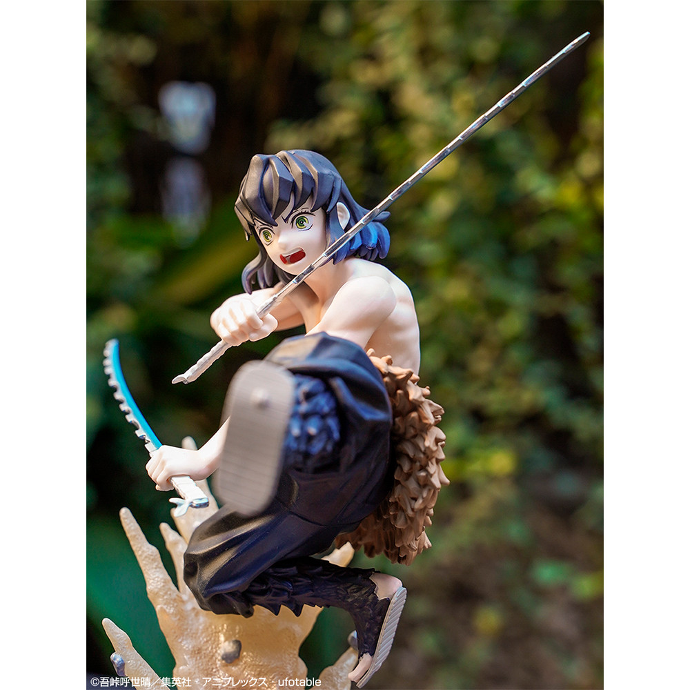 Kimetsu no Yaiba - Hashibira Inosuke - Ichiban Kuji - Ichiban Kuji Kimetsu no Yaiba ~Shi~ Dare Yori mo Kyoujin na Yaiba to Nare (D Prize) (Bandai Spirits) photo 4
