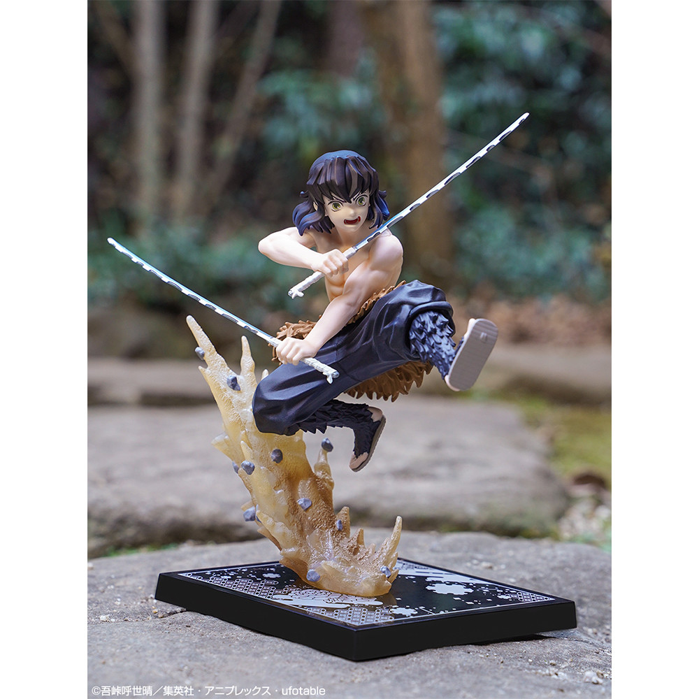 Kimetsu no Yaiba - Hashibira Inosuke - Ichiban Kuji - Ichiban Kuji Kimetsu no Yaiba ~Shi~ Dare Yori mo Kyoujin na Yaiba to Nare (D Prize) (Bandai Spirits) photo 6