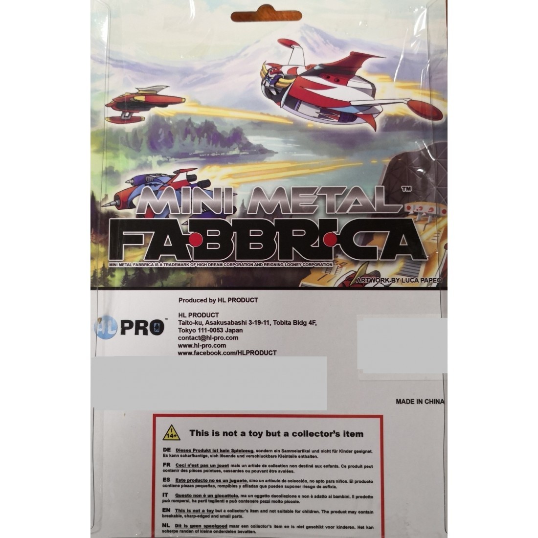 UFO Robo Grendizer - Grendizer - Mini Metal Fabbrica - Classic Version (HL Pro) photo 3