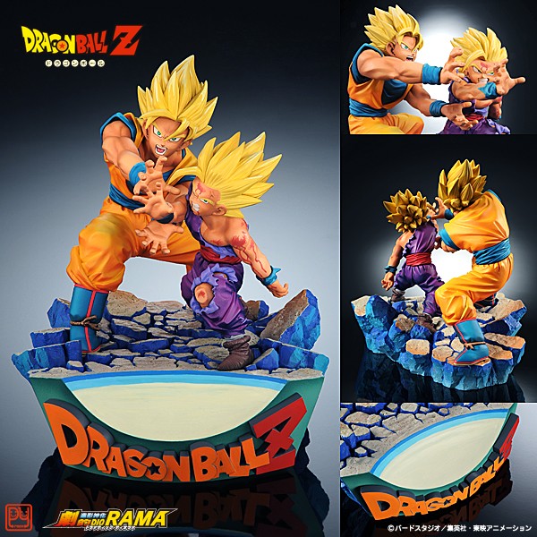 Dragon Ball Z - Son Gohan SSJ2 - Son Goku SSJ - Father and Son Kamehameha (Proovy) photo 4
