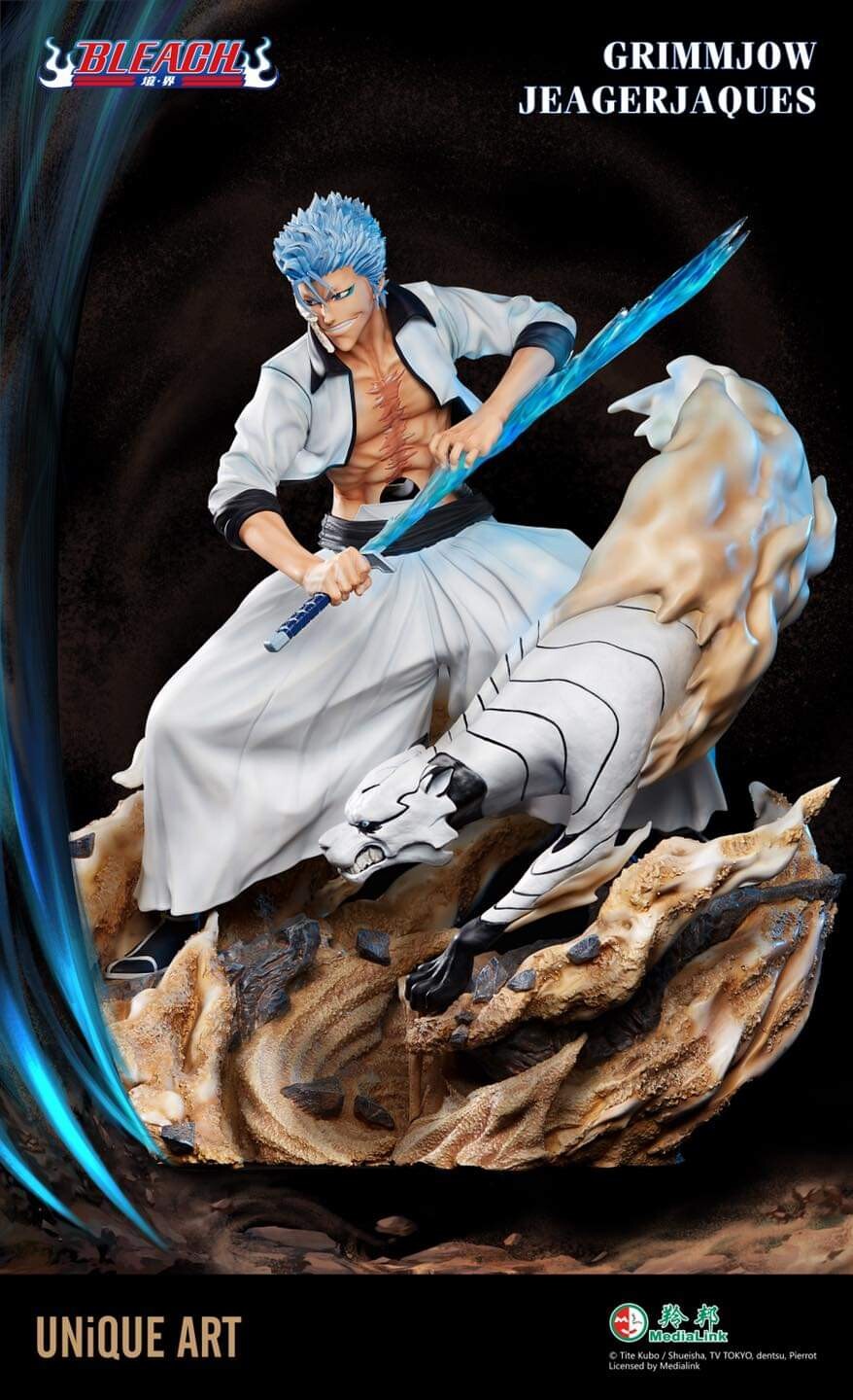 Bleach - Grimmjow Jaegerjaques - 1/4 (Unique Art Studio) photo 4