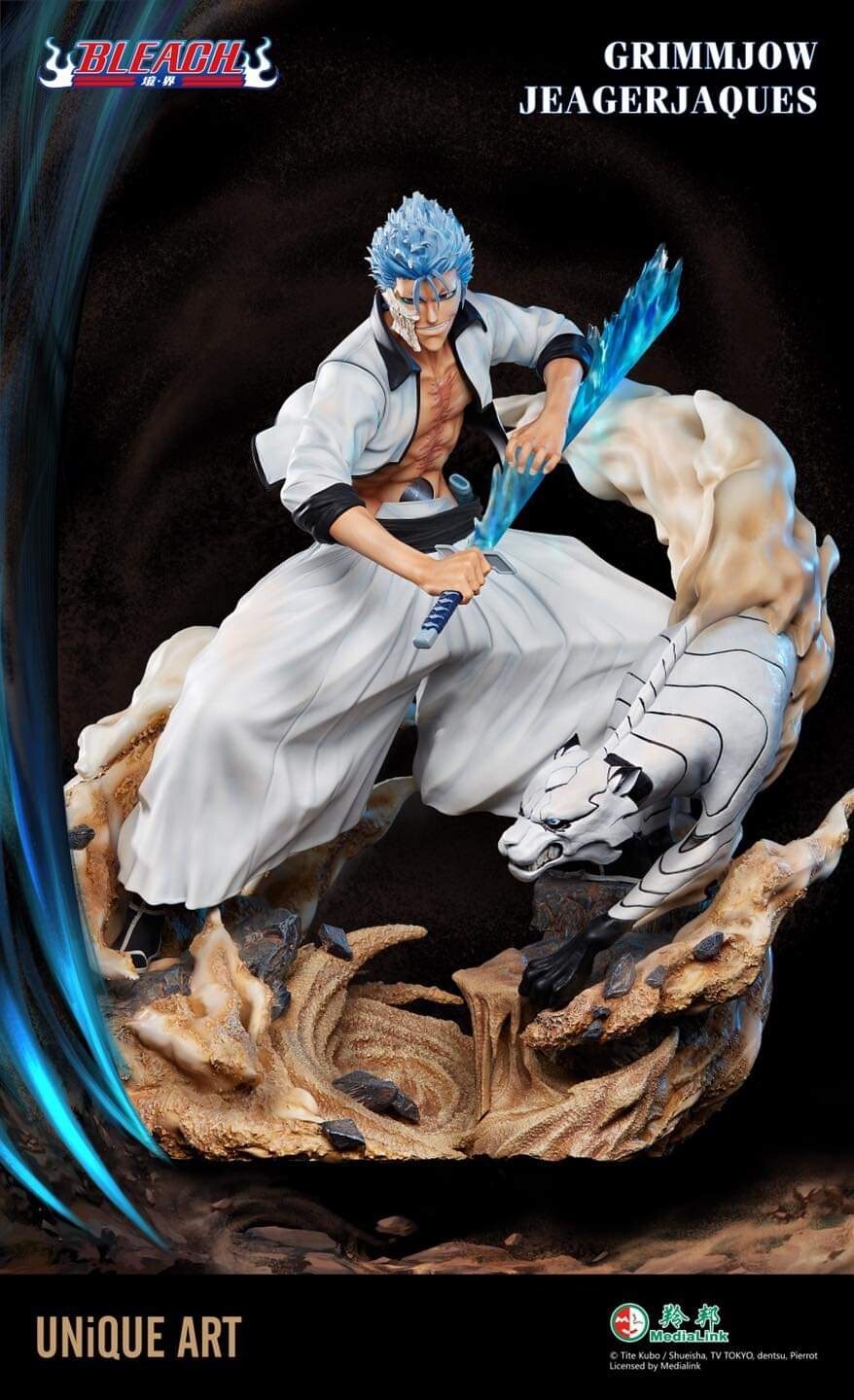 Bleach - Grimmjow Jaegerjaques - 1/4 (Unique Art Studio) photo 6