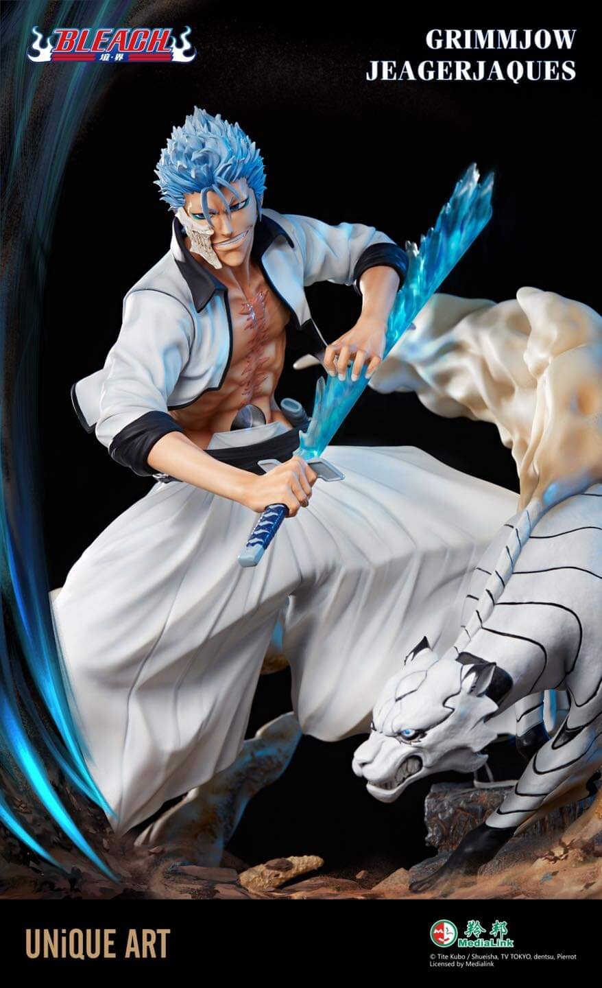 Bleach - Grimmjow Jaegerjaques - 1/4 (Unique Art Studio) photo 7