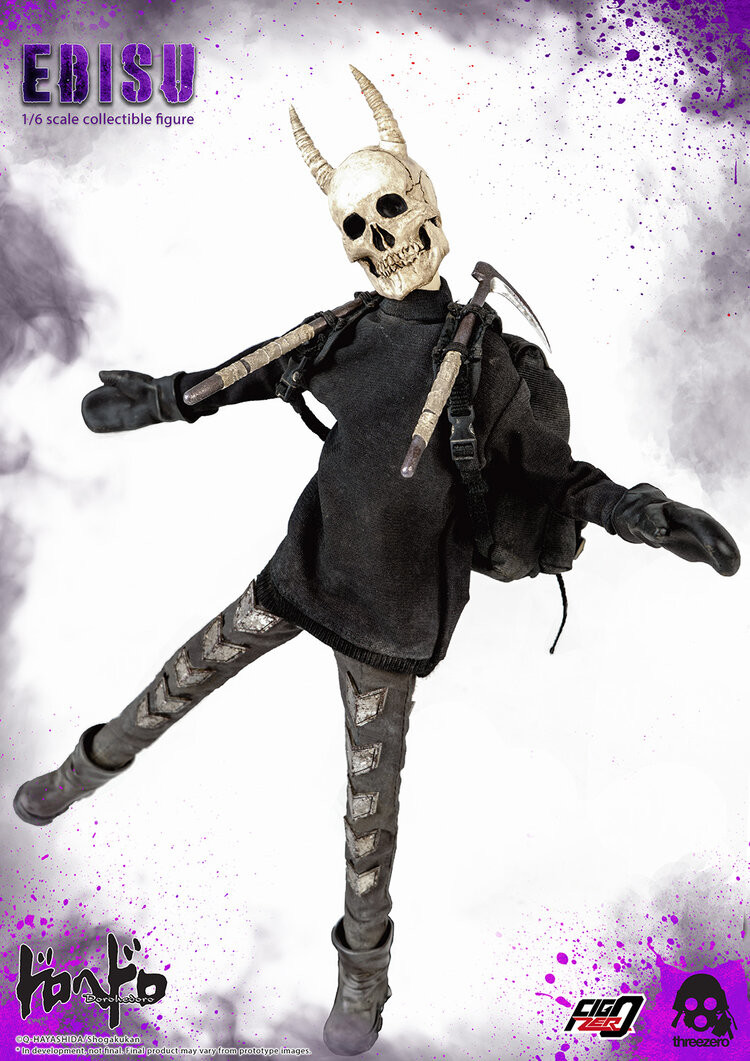 Dorohedoro - Ebisu - Kikurage - FigZero - 1/6 (ThreeZero) photo 4