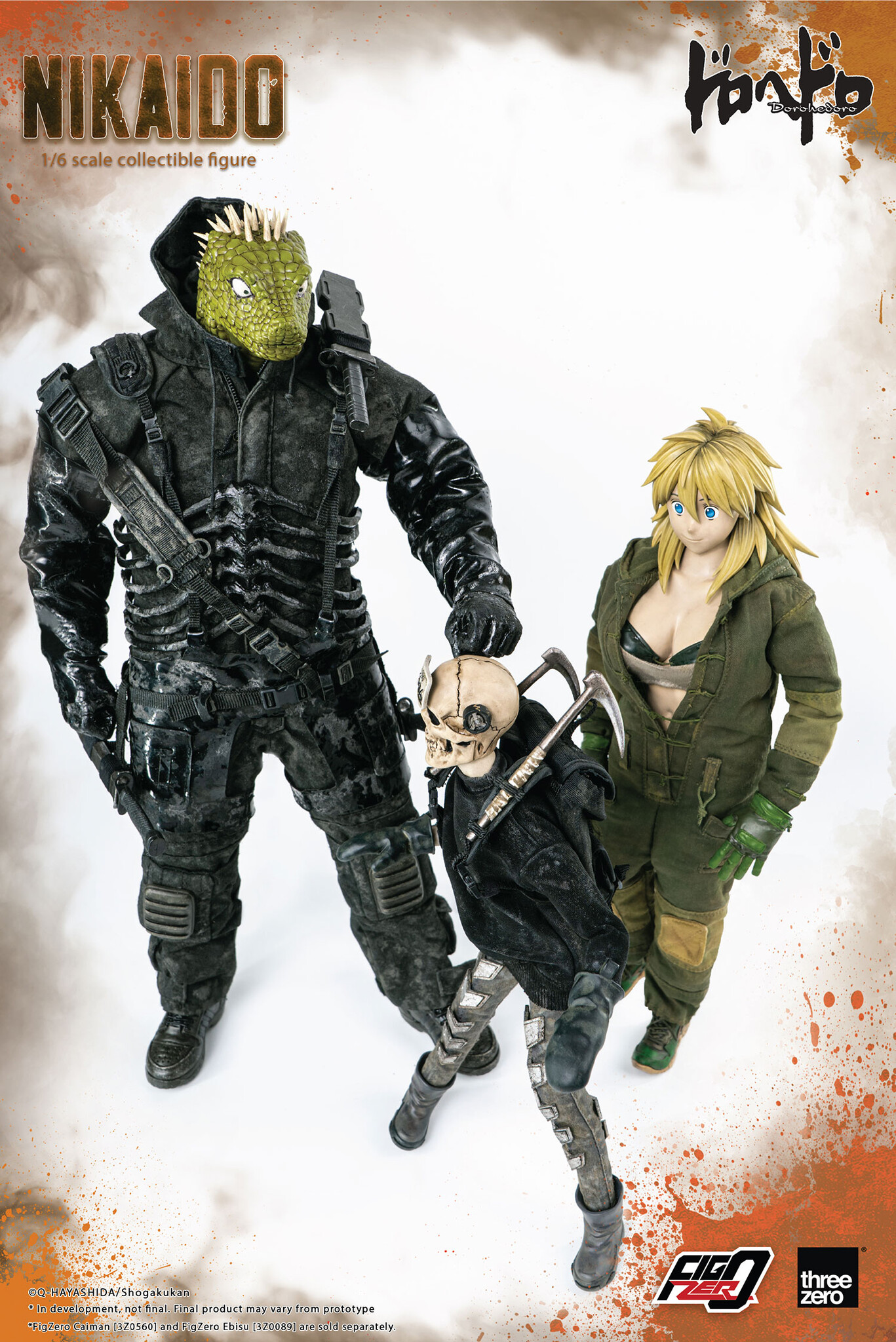 Dorohedoro - Ebisu - Kikurage - FigZero - 1/6 (ThreeZero) photo 7