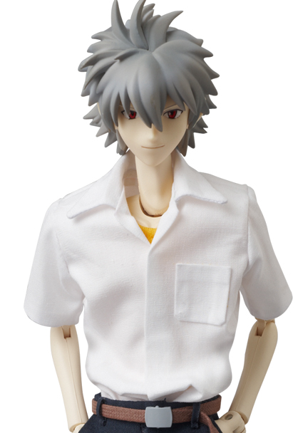 Evangelion Shin Gekijouban: Ha - Nagisa Kaworu - Real Action Heroes (No.585) - Uniform Ver. (Medicom Toy) photo 3