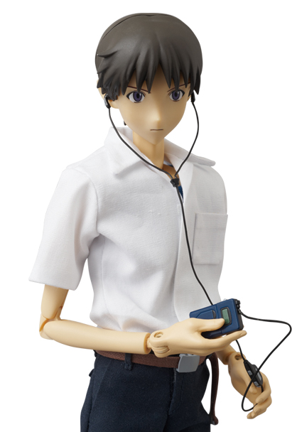 Evangelion Shin Gekijouban: Ha - Ikari Shinji - Real Action Heroes (No.584) - Uniform Ver. (Medicom Toy) photo 3