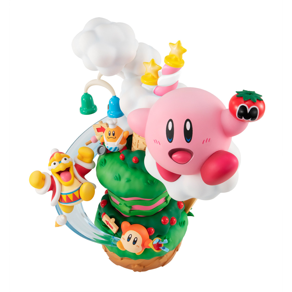 Hoshi no Kirby Super Deluxe - Cook Kawasaki - Dedede Daiou - Kirby - Waddle Dee - Gekitotsu! Gourmet Race (MegaHouse) photo 5