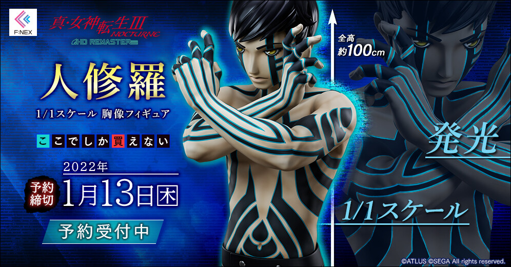 Shin Megami Tensei III: Nocturne - Hitoshura - Bust - F:Nex - 1/1 (FuRyu) photo 2