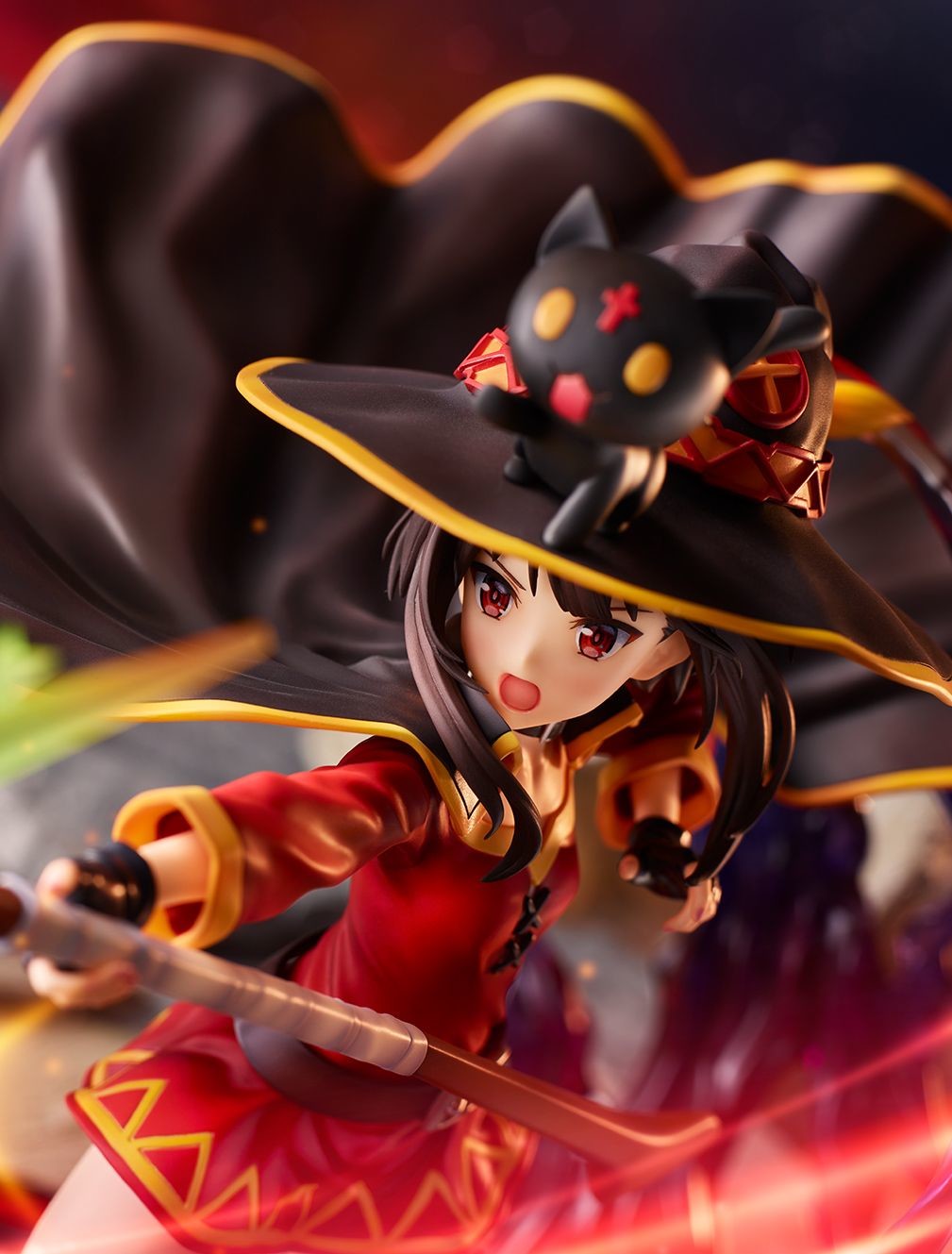 Kono Subarashii Sekai ni Shukufuku o! - Chomusuke - Megumin - Shibuya Scramble Figure - 1/7 - Explosion ver. (Alpha Satellite, eStream) photo 3