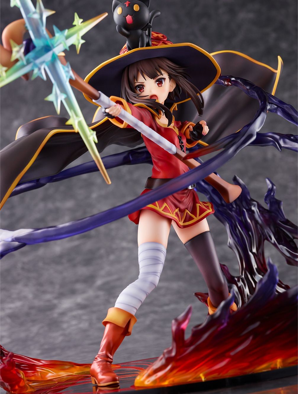Kono Subarashii Sekai ni Shukufuku o! - Chomusuke - Megumin - Shibuya Scramble Figure - 1/7 - Explosion ver. (Alpha Satellite, eStream) photo 8