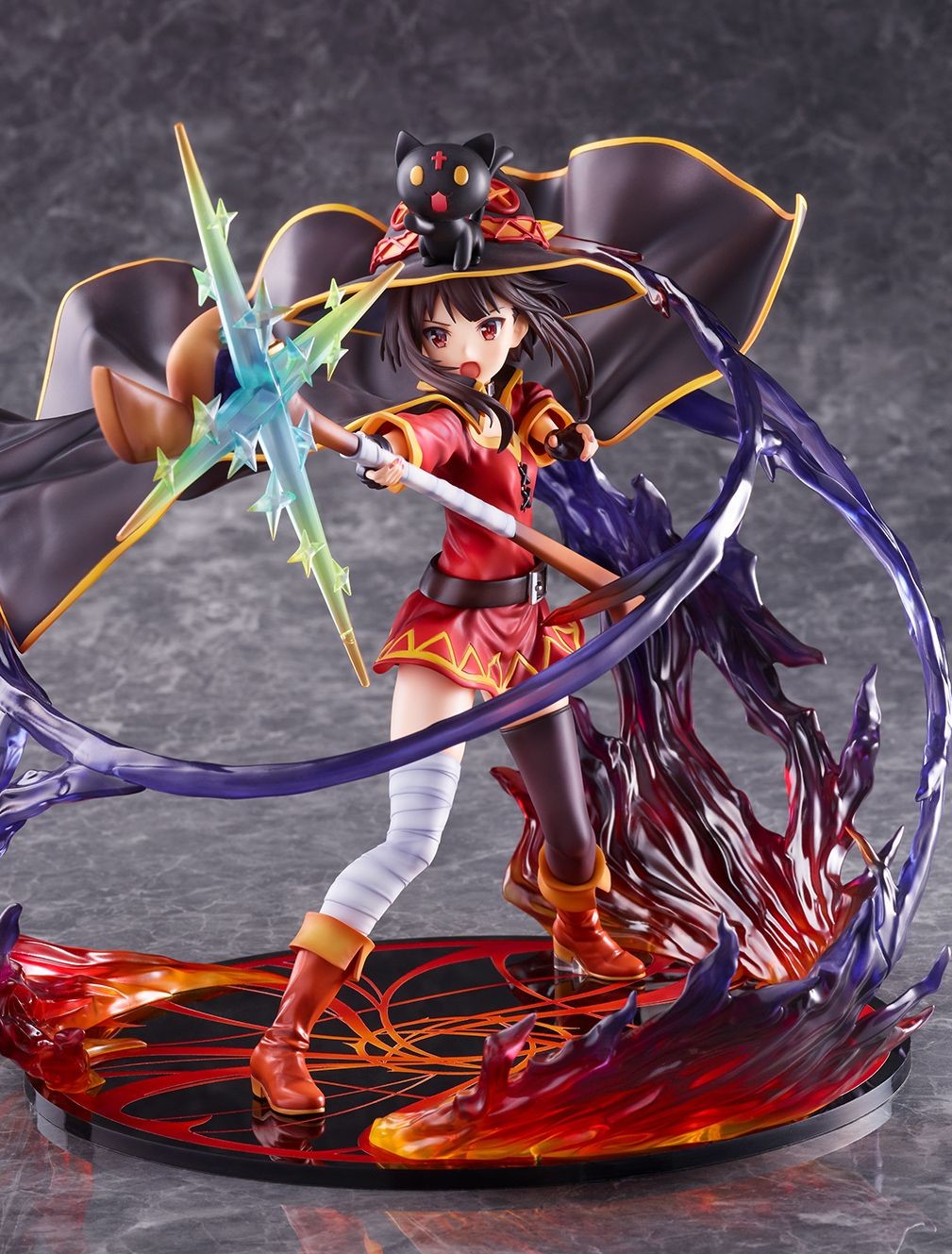 Kono Subarashii Sekai ni Shukufuku o! - Chomusuke - Megumin - Shibuya Scramble Figure - 1/7 - Explosion ver. (Alpha Satellite, eStream) photo 12