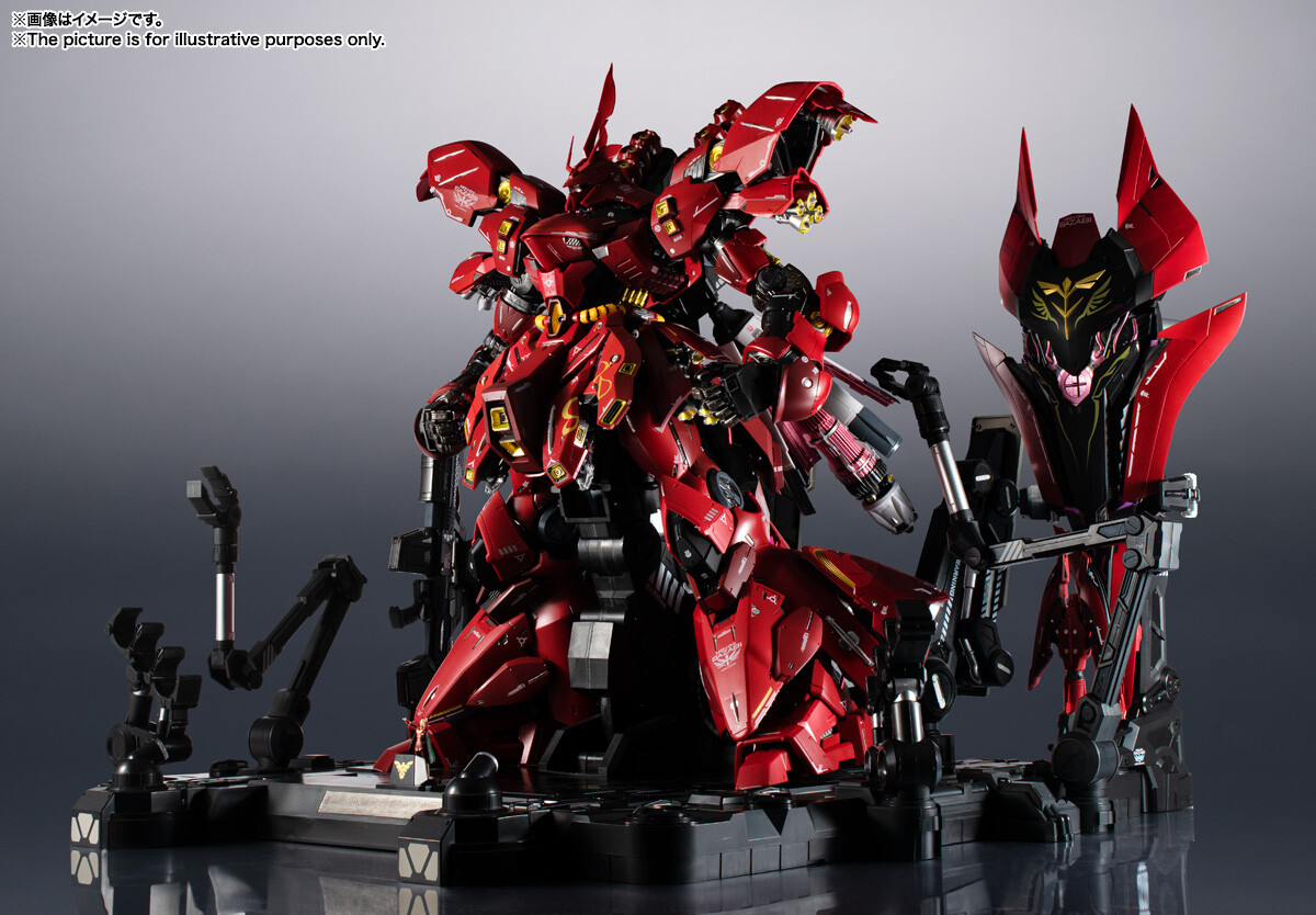 Kidou Senshi Gundam: Gyakushuu no Char - MSN-04 Sazabi - Metal Structure Kaitai-Shou-Ki - 1/60 (Bandai Spirits) photo 7
