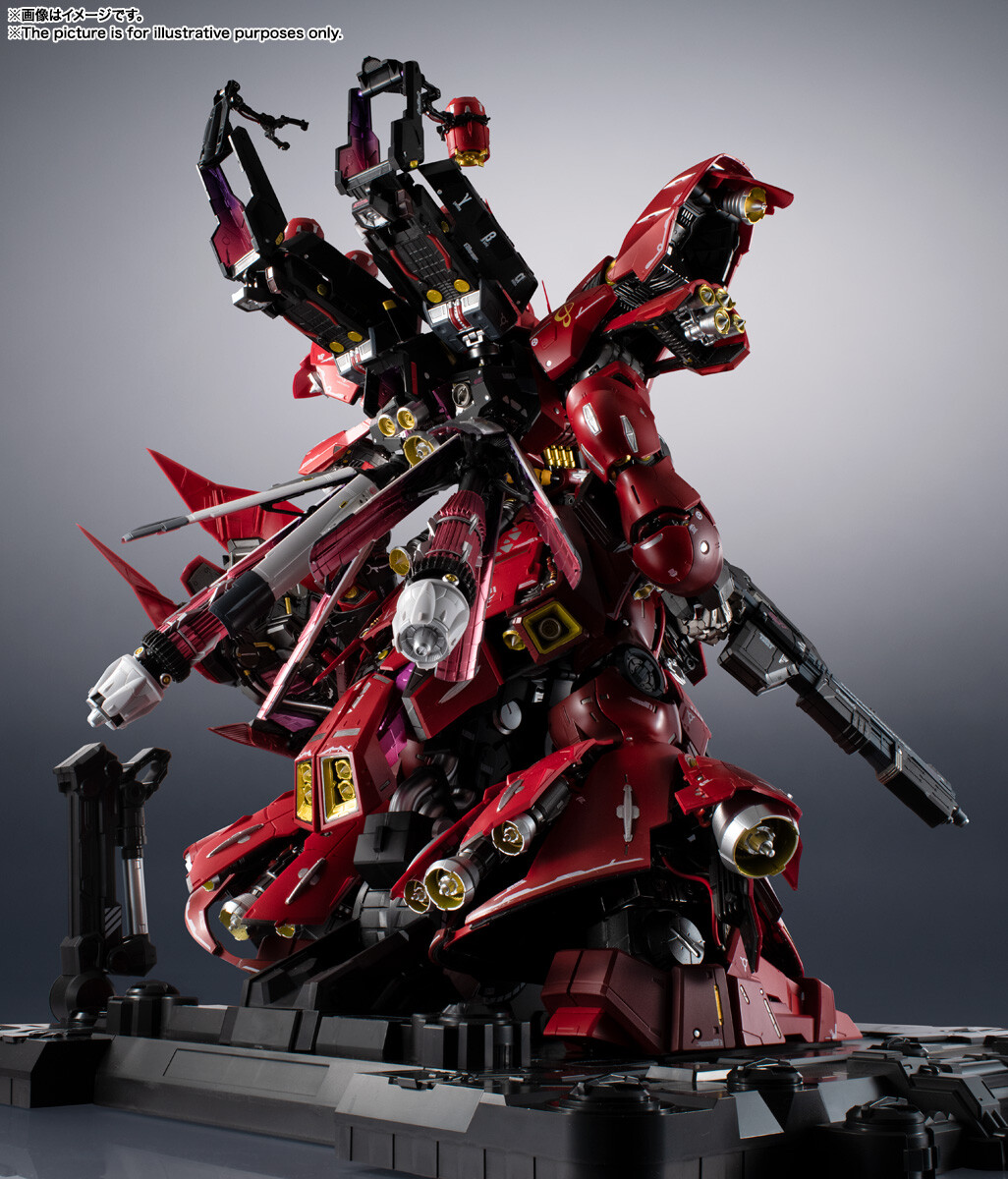 Kidou Senshi Gundam: Gyakushuu no Char - MSN-04 Sazabi - Metal Structure Kaitai-Shou-Ki - 1/60 (Bandai Spirits) photo 8