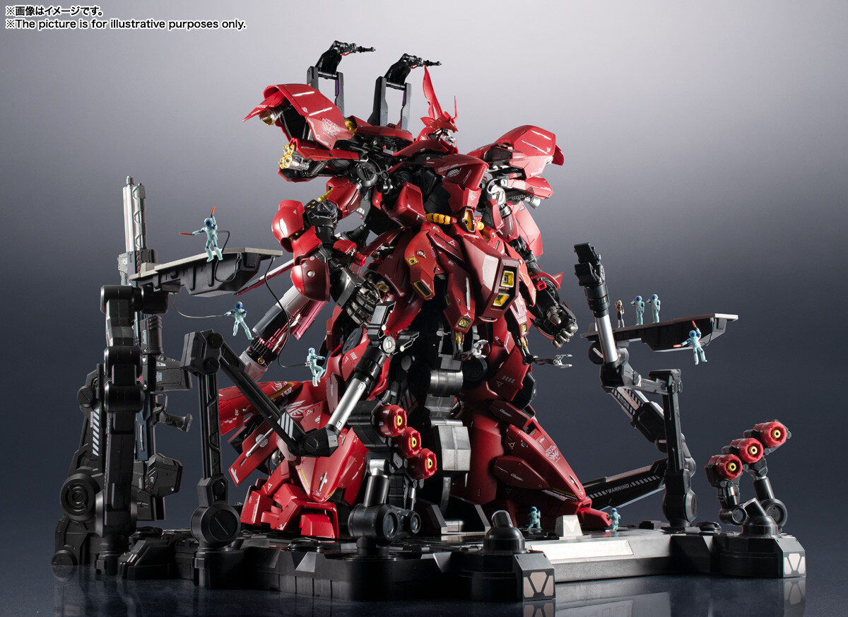 Kidou Senshi Gundam: Gyakushuu no Char - MSN-04 Sazabi - Metal Structure Kaitai-Shou-Ki - 1/60 (Bandai Spirits) photo 9