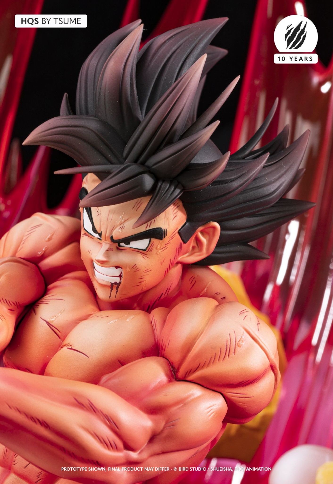 Dragon Ball Z - Son Goku - HQS - 1/6 - Kaio-ken (Tsume) photo 4
