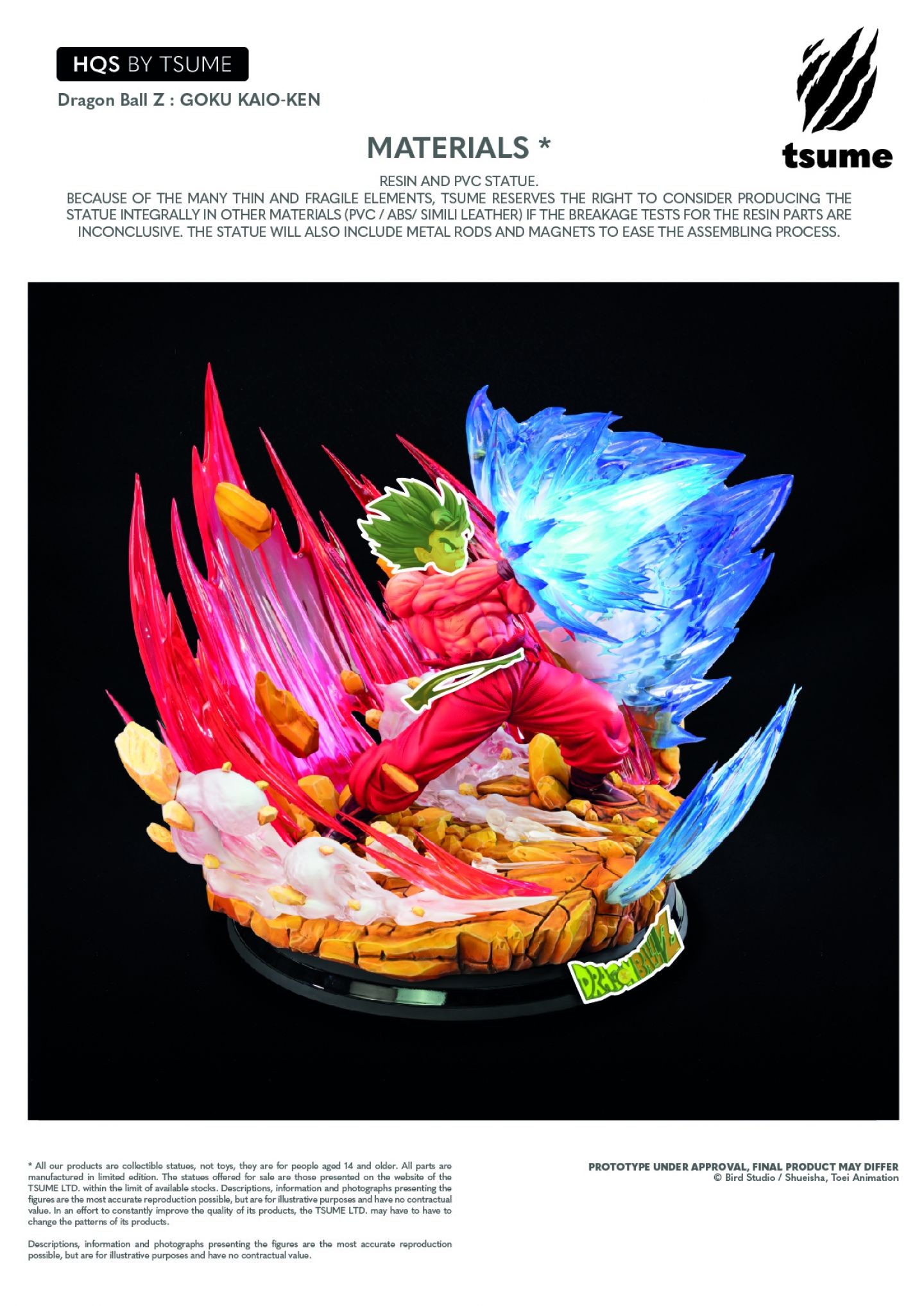 Dragon Ball Z - Son Goku - HQS - 1/6 - Kaio-ken (Tsume) photo 22