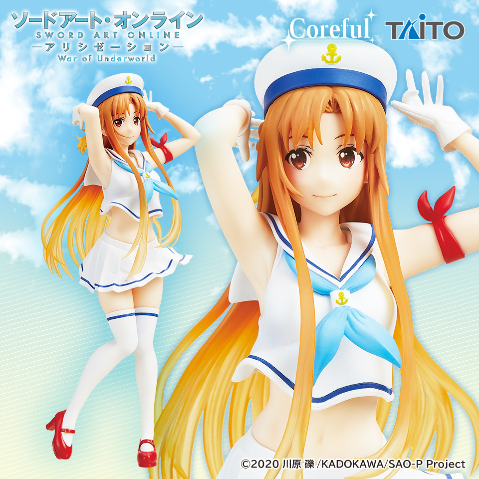 Sword Art Online - Asuna - Coreful Figure - Marine Look ver. (Taito) photo 3