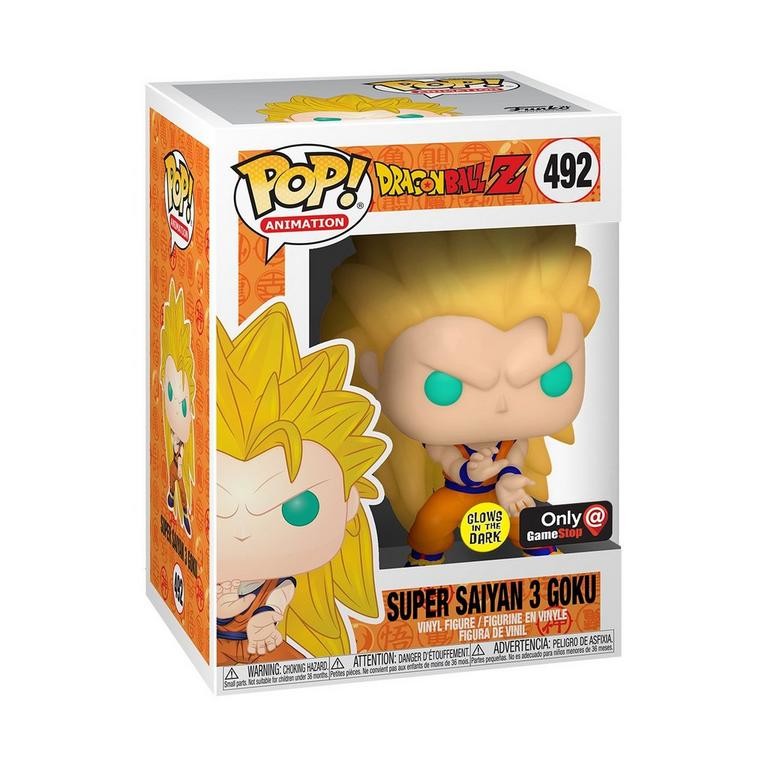 Dragon Ball Z - Son Goku SSJ3 - POP! & Tee - POP! Animation  (492) - POP! Vinyl - Glows in the Dark (Funko Toys) photo 2