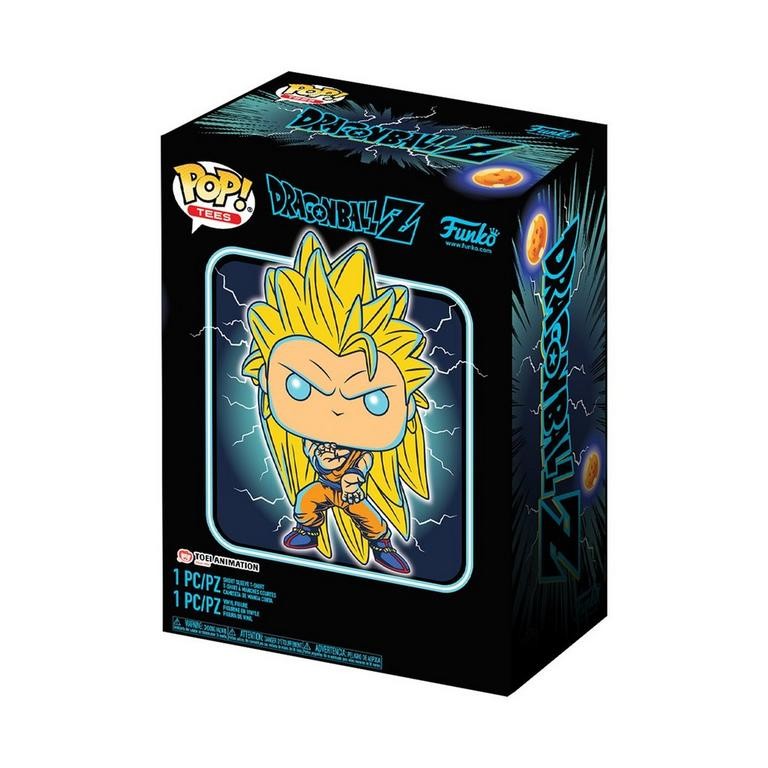 Dragon Ball Z - Son Goku SSJ3 - POP! & Tee - POP! Animation  (492) - POP! Vinyl - Glows in the Dark (Funko Toys) photo 3