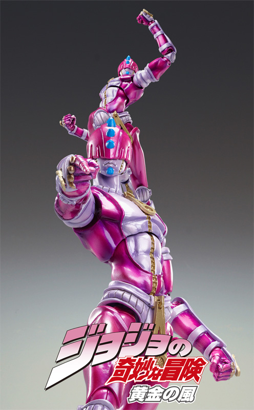 Jojo no Kimyou na Bouken - Ougon no Kaze - Sticky Fingers - Super Action Statue (#43) - Second (Medicos Entertainment) photo 4