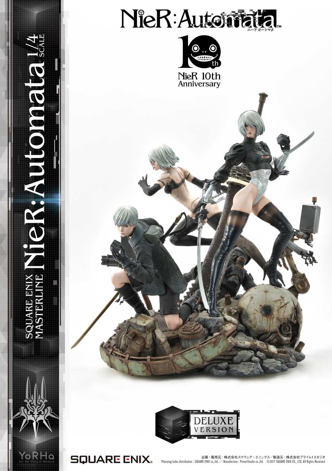 NieR: Automata - Pod 042 - Pod 153 - YoRHa No. 2 Type B - YoRHa No. 9 Type S - YoRHa Type A No.2 - Square Enix Masterline  (SEM-01DX) - 1/4 - Deluxe version (Prime 1 Studio, Square Enix) photo 29
