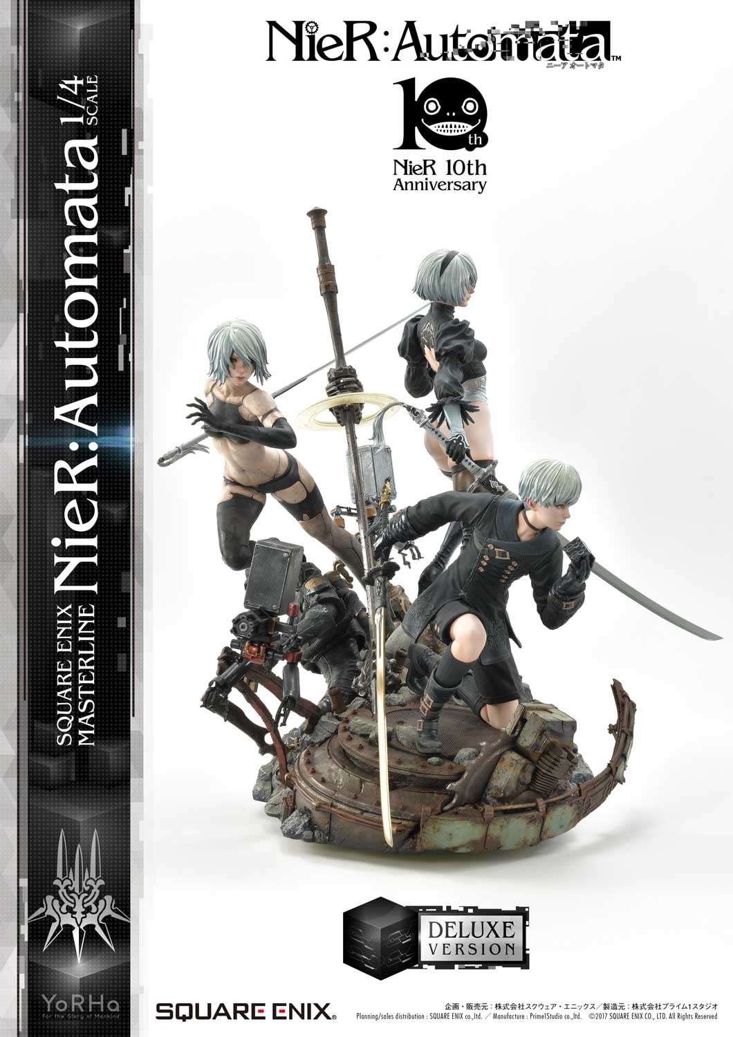 NieR: Automata - Pod 042 - Pod 153 - YoRHa No. 2 Type B - YoRHa No. 9 Type S - YoRHa Type A No.2 - Square Enix Masterline  (SEM-01DX) - 1/4 - Deluxe version (Prime 1 Studio, Square Enix) photo 72