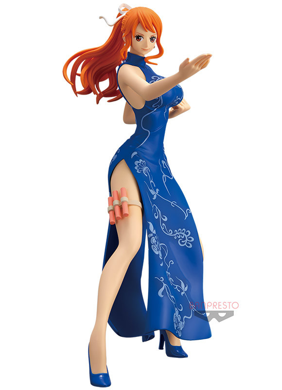 One Piece - Nami - Glitter & Glamours (Kung Fu Style) - Blue (Bandai Spirits) photo 2