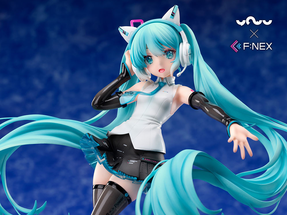 Piapro Characters - Hatsune Miku - F:Nex - 1/7 - Nekomimi Headphone Ver. (FuRyu) photo 2
