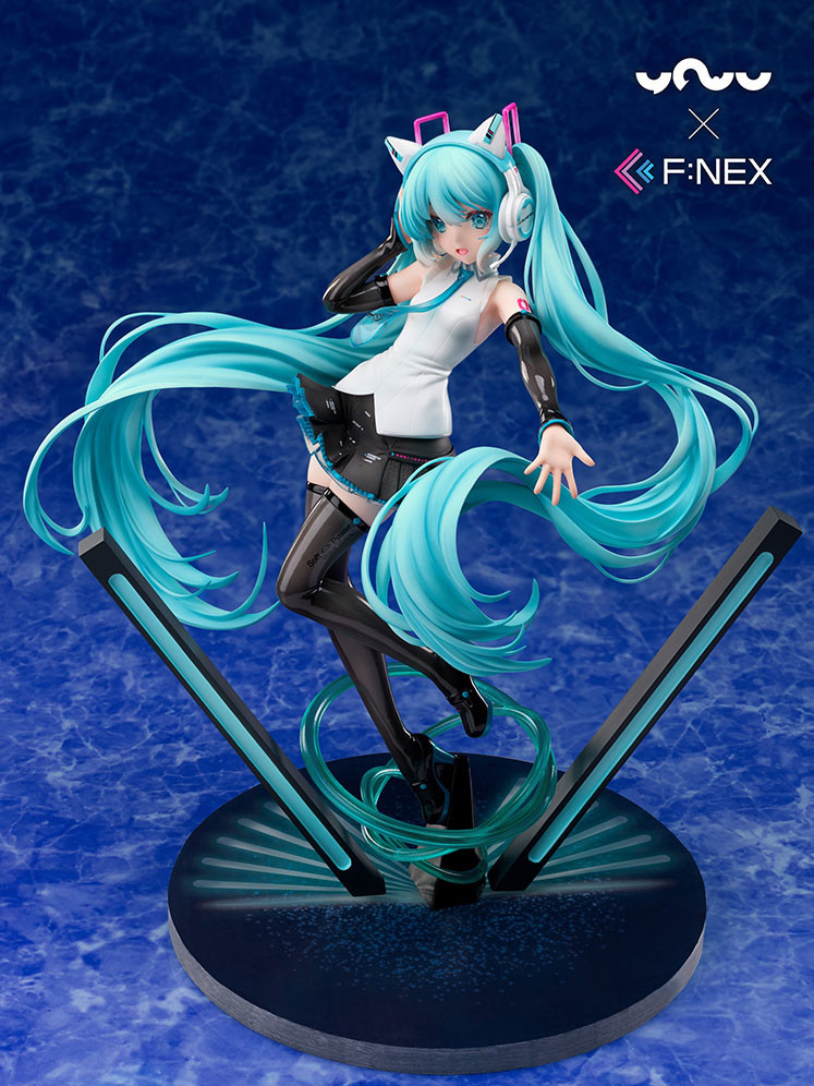 Piapro Characters - Hatsune Miku - F:Nex - 1/7 - Nekomimi Headphone Ver. (FuRyu) photo 4