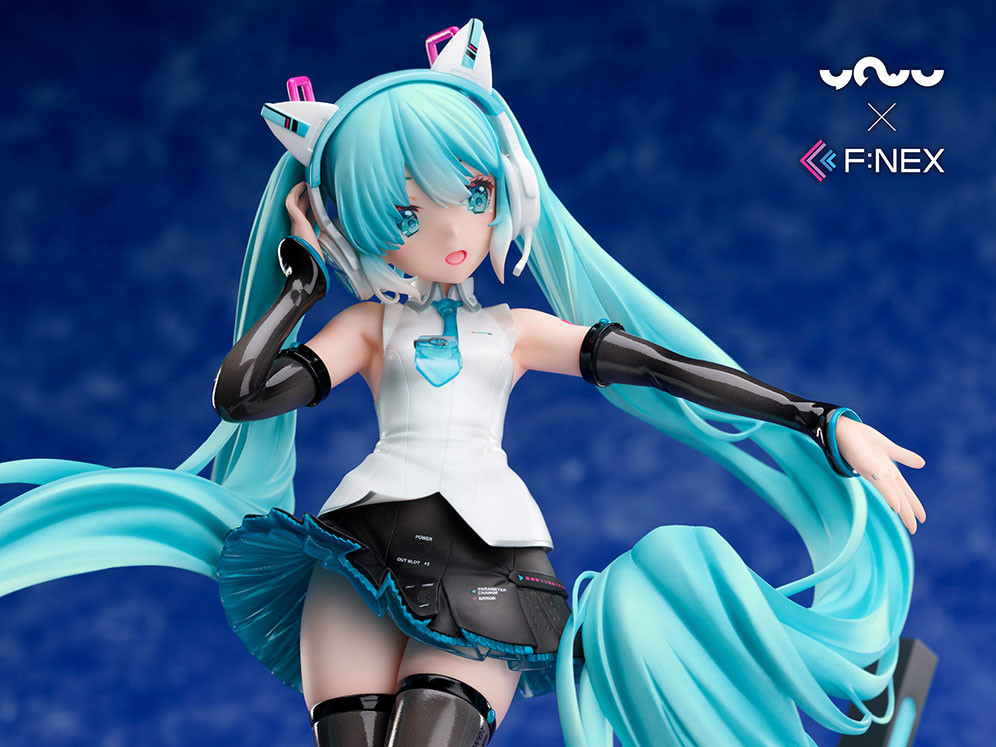 Piapro Characters - Hatsune Miku - F:Nex - 1/7 - Nekomimi Headphone Ver. (FuRyu) photo 5